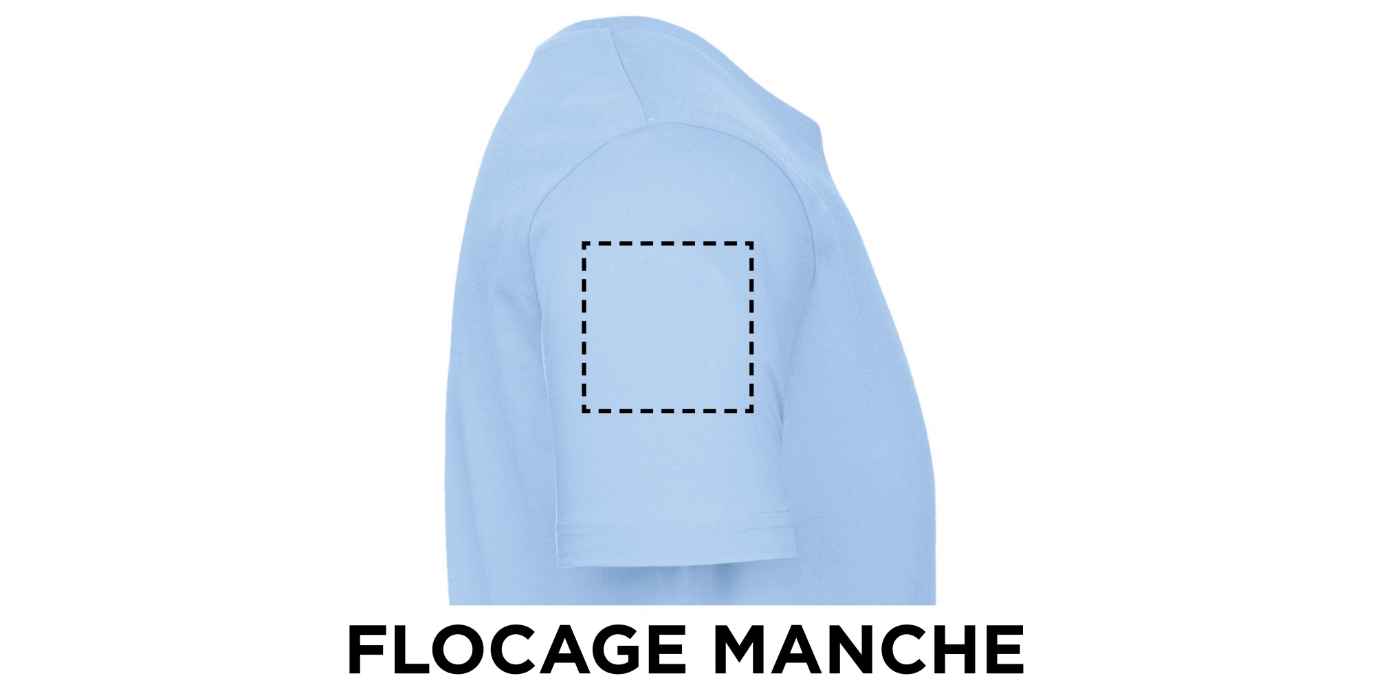 Flocage manches Flocage manches