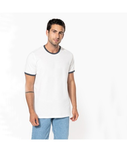 T-shirt col rond Homme...